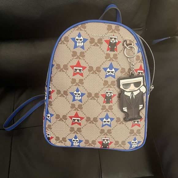 Cute Karl Lagerfeld back pack purse main image 4